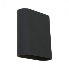 Cougar-Bowen 2 Light Wall Light - Black & White